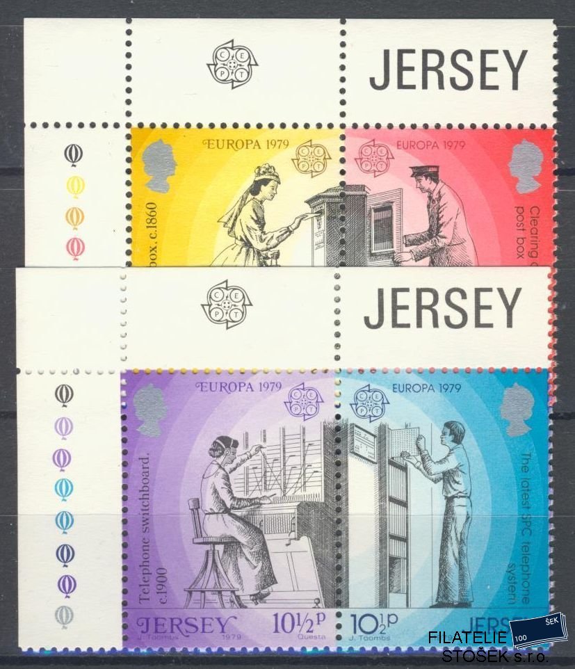 Jersey známky Mi 192-95