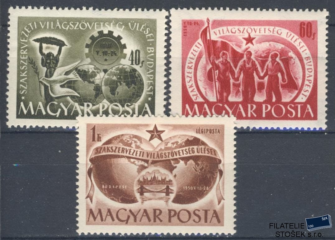 Maďarsko známky Mi 1098-1100