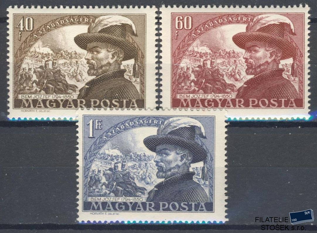 Maďarsko známky Mi 1142-44