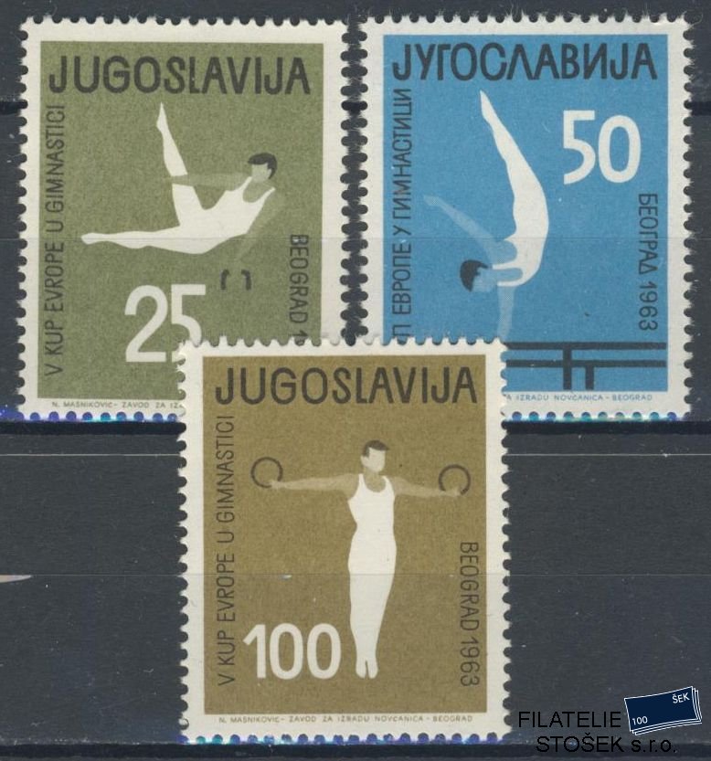 Jugoslávie známky Mi 1049-51