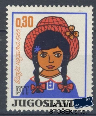 Jugoslávie známky Mi 1186