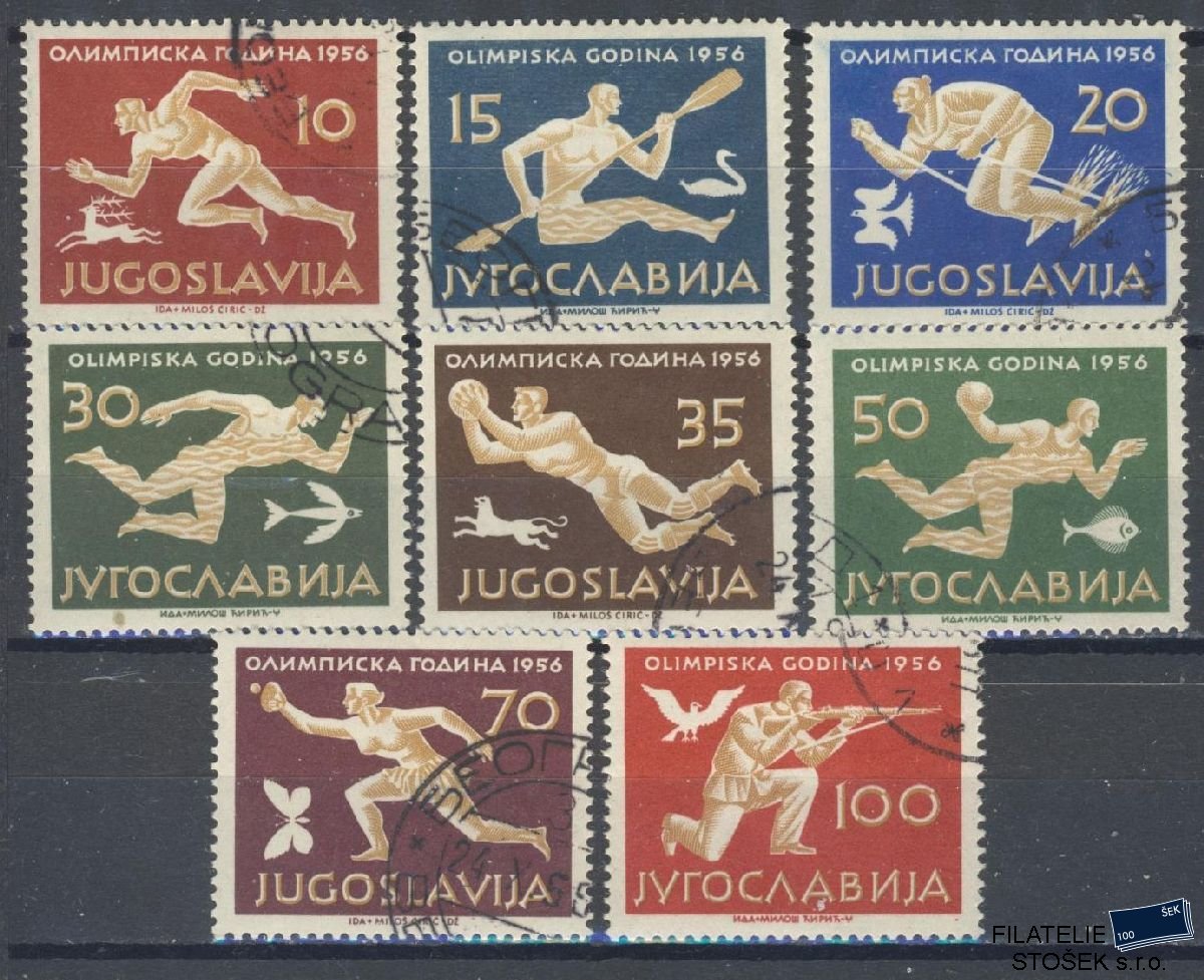 Jugoslávie známky Mi 804-11