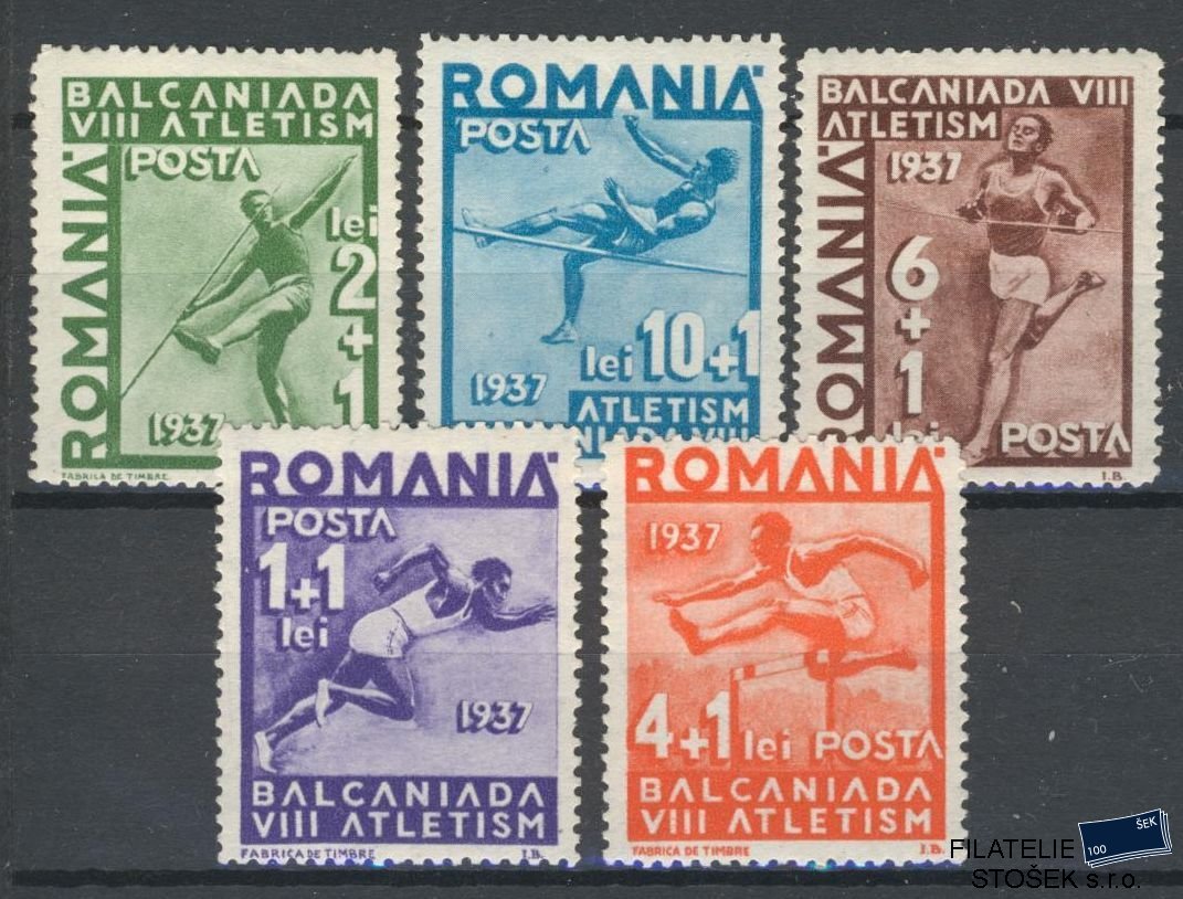 Rumunsko známky Mi 538-42