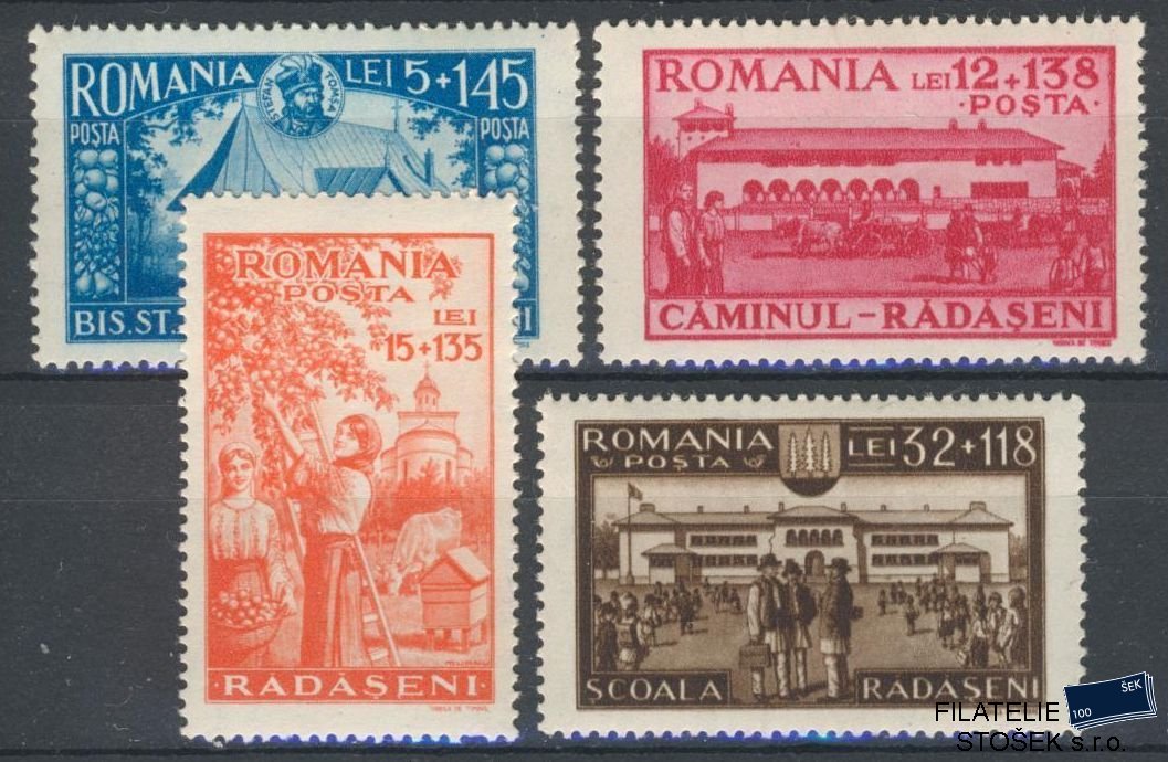 Rumunsko známky Mi 793-96