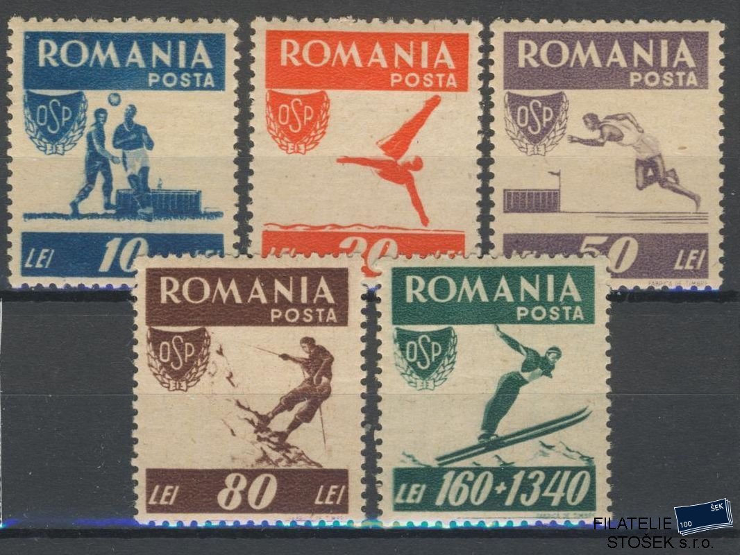 Rumunsko známky Mi 1000-4