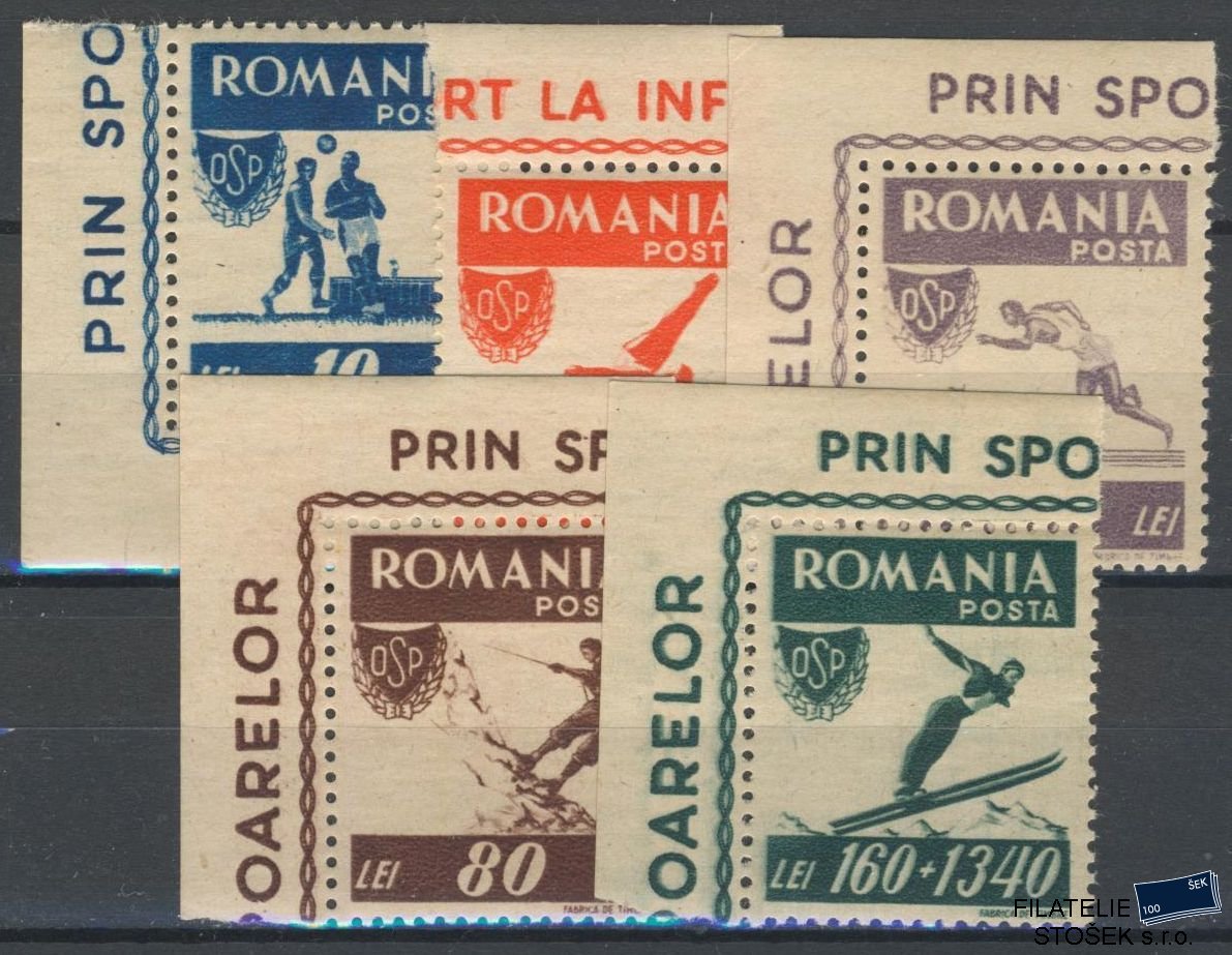 Rumunsko známky Mi 1000-4