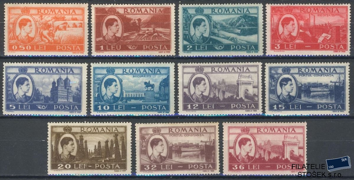 Rumunsko známky Mi 1066-76