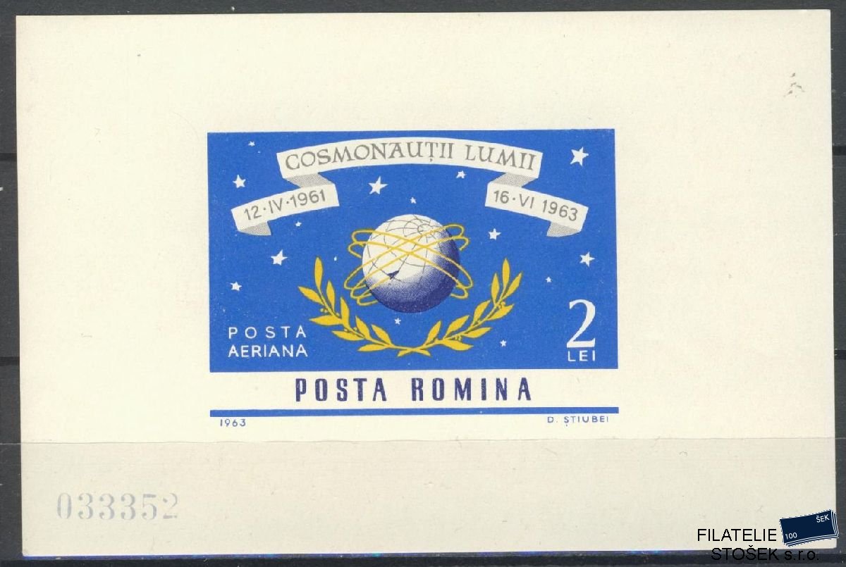 Rumunsko známky Mi Blok 56