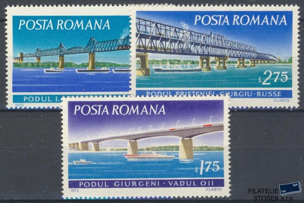 Rumunsko známky Mi 3031-34