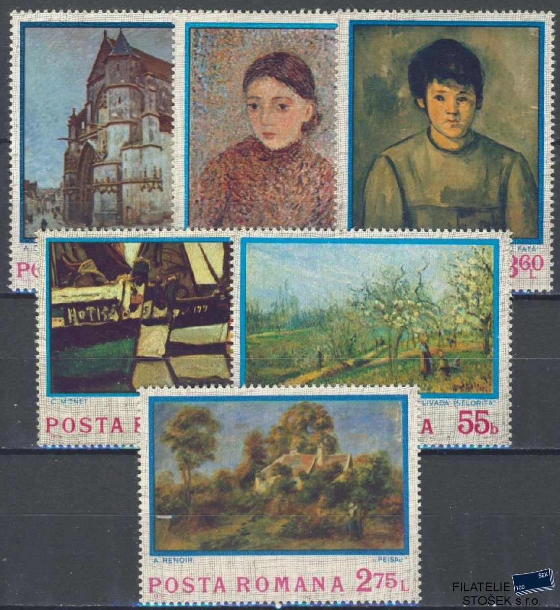 Rumunsko známky Mi 3175-80