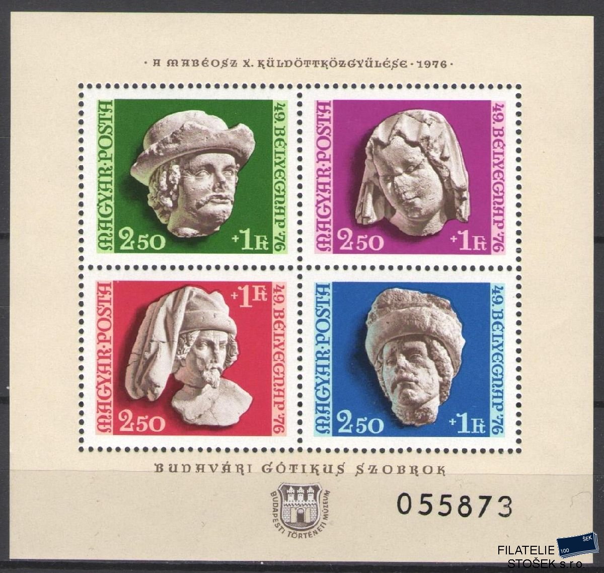 Maďarsko známky Mi Blok 118