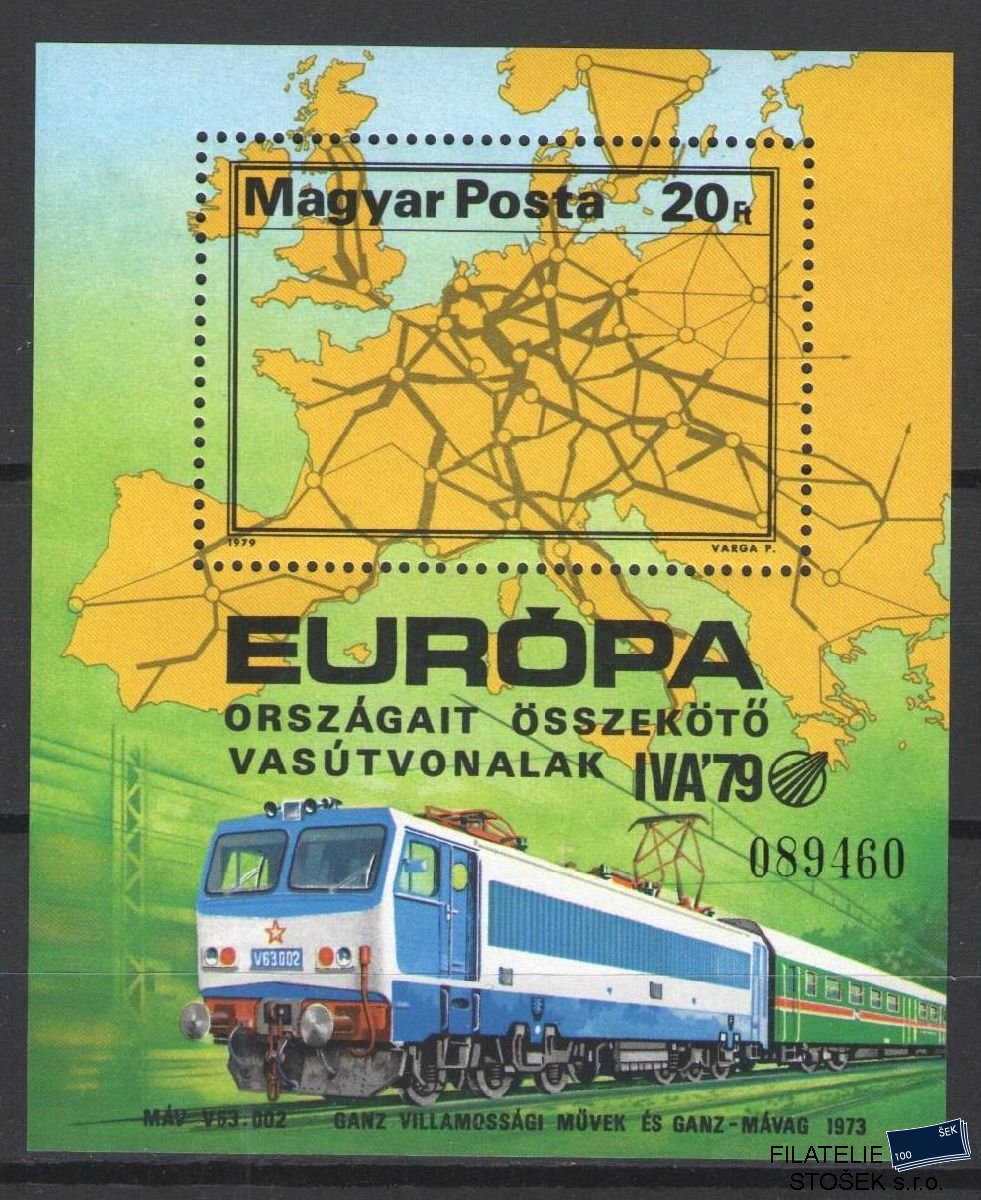 Maďarsko známky Mi Blok 137