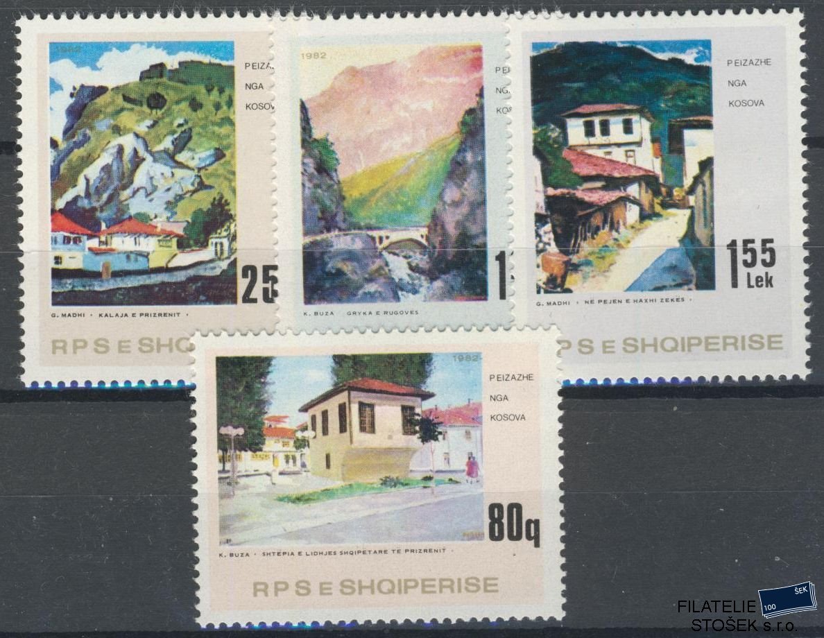 Albánie známky Mi 2117-20