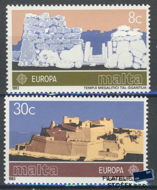 Malta známky Mi 680-81