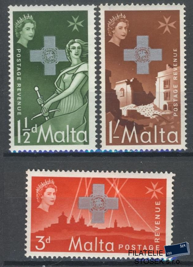 Malta známky Mi 254-56