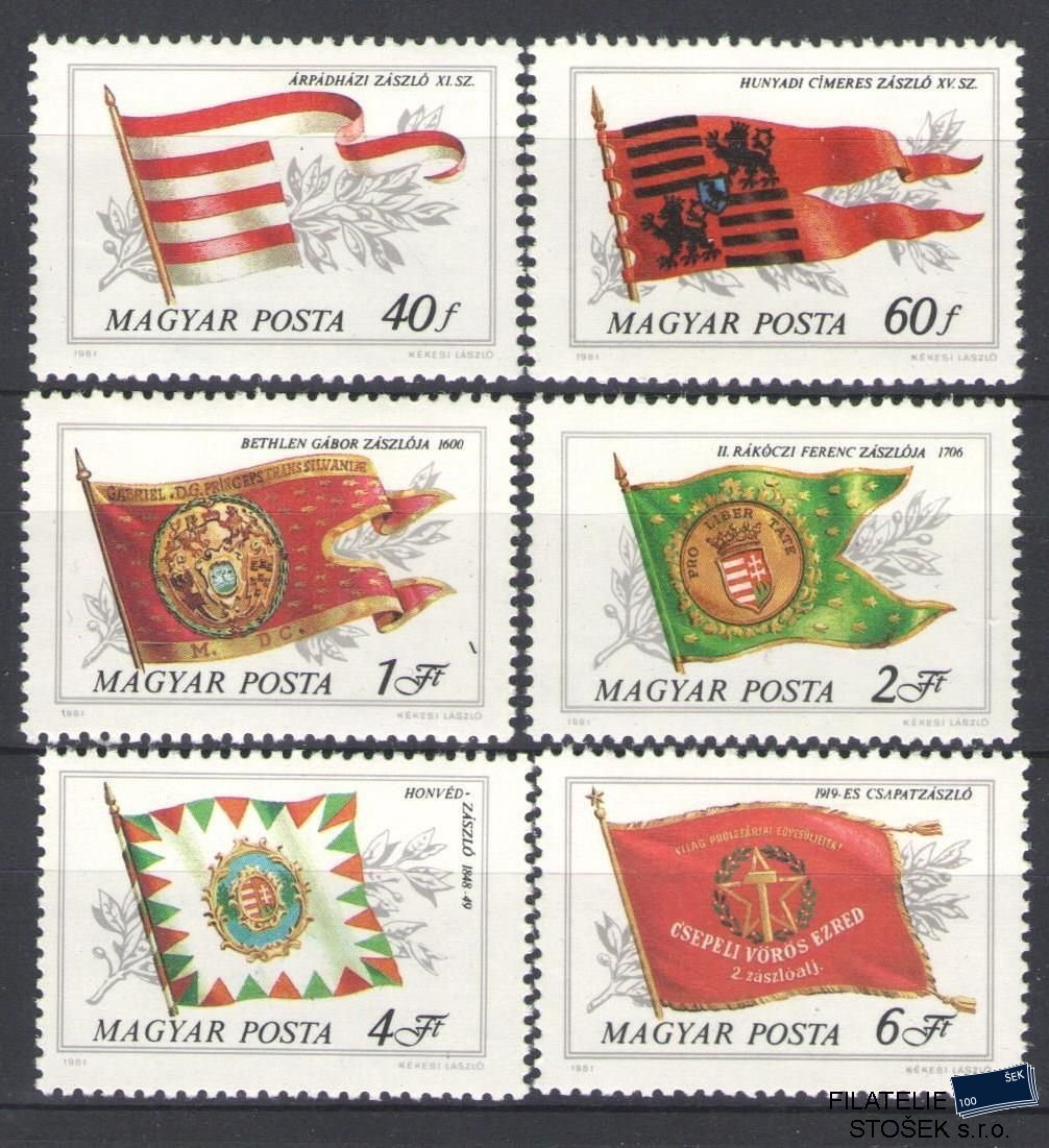 Maďarsko známky Mi 3486-91
