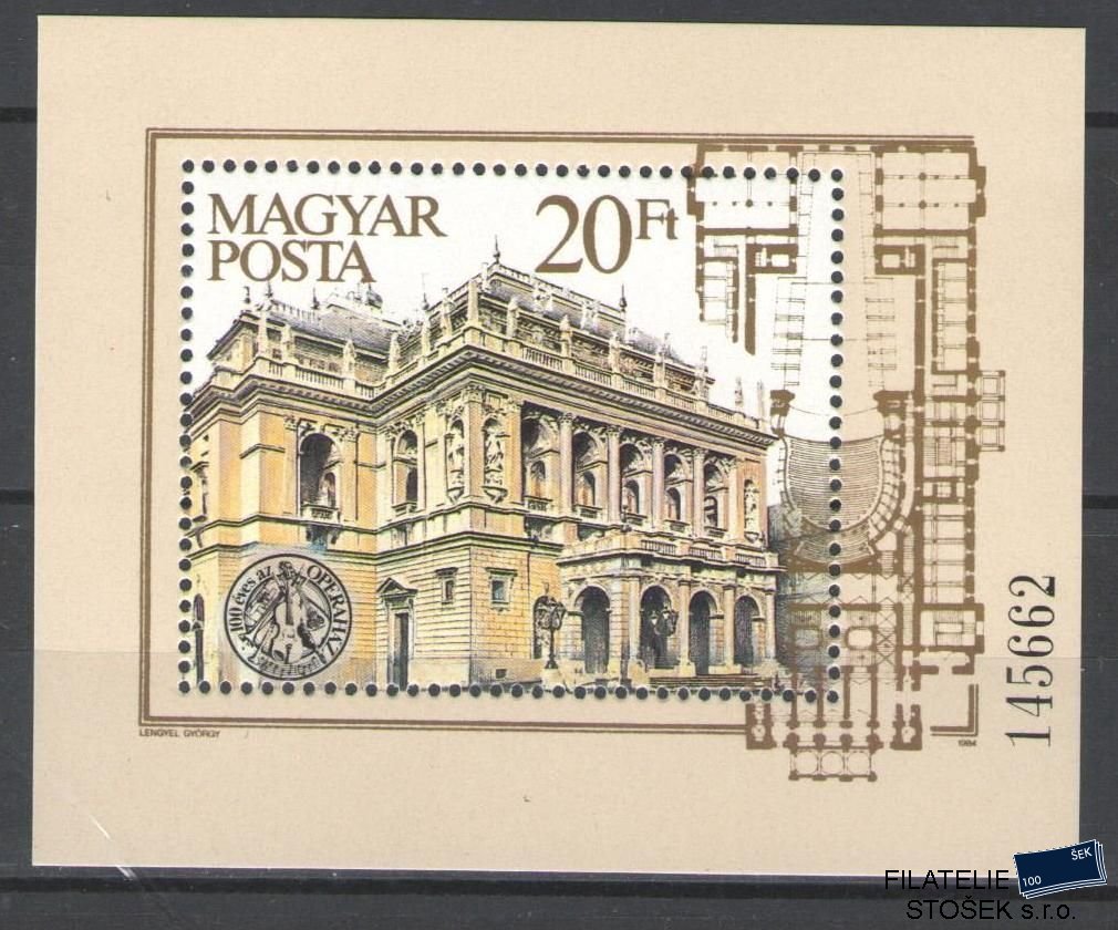 Maďarsko známky Mi Blok 173