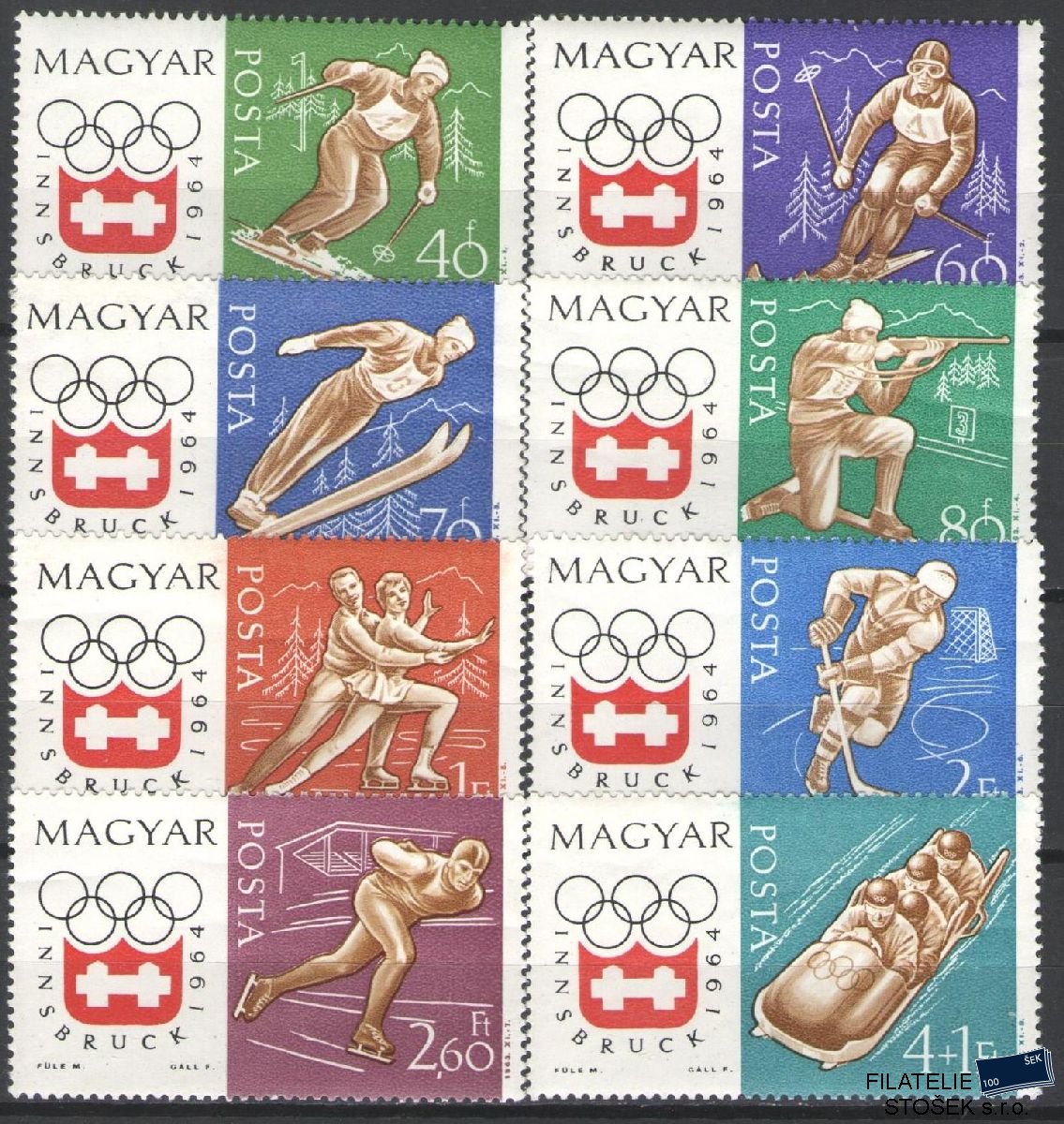 Maďarsko známky Mi 1975-82