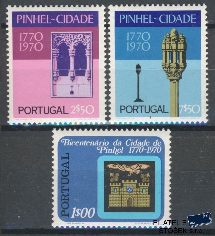 Portugalsko známky Mi 1160-62