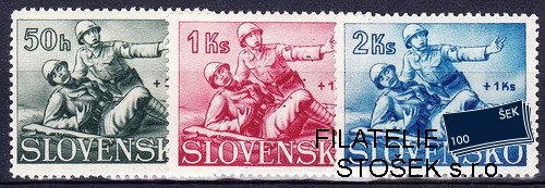 Slovensko známky 59-61