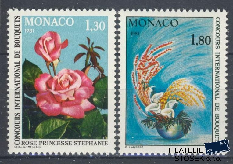 Monako známky Mi 1447-48