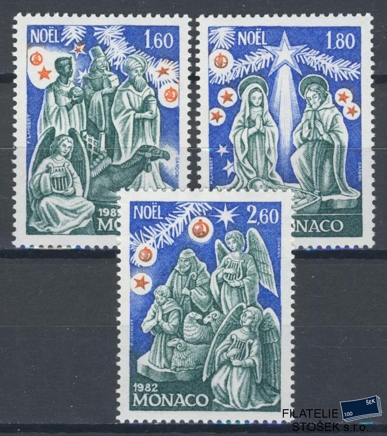 Monako známky Mi 1561-63