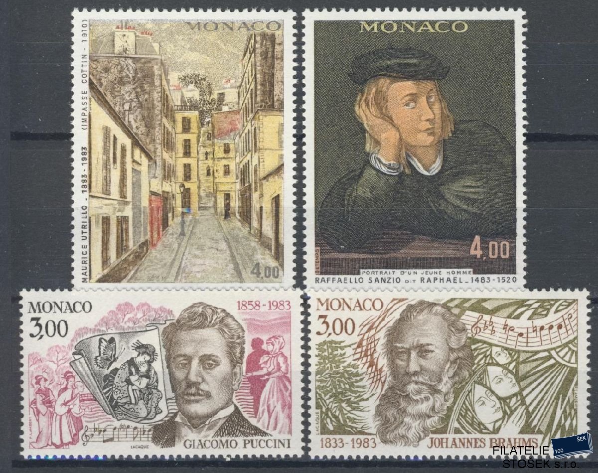 Monako známky Mi 1593-96