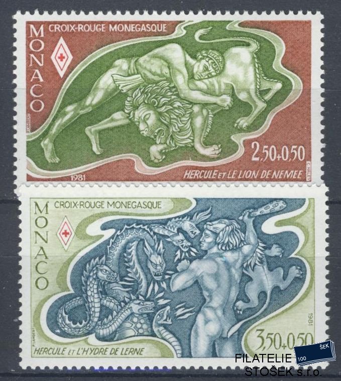 Monako známky Mi 1489-90