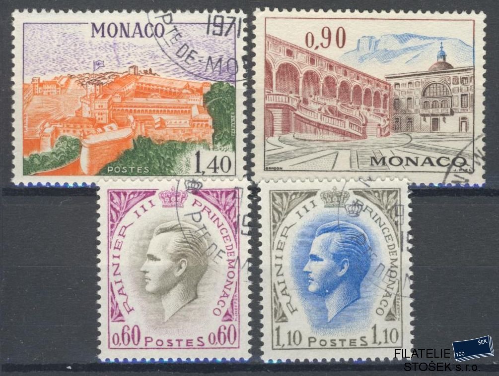 Monako známky Mi 1017-20