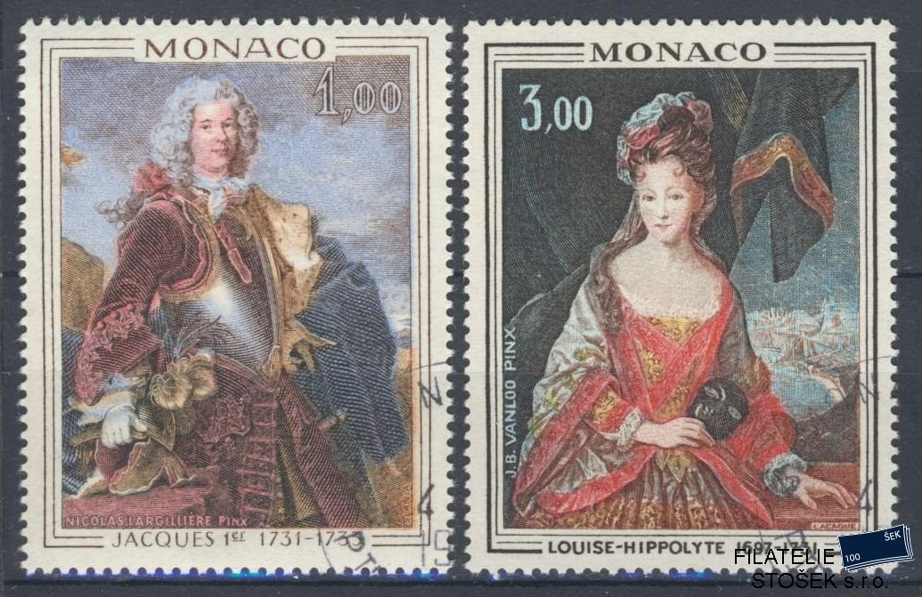 Monako známky Mi 1066-67