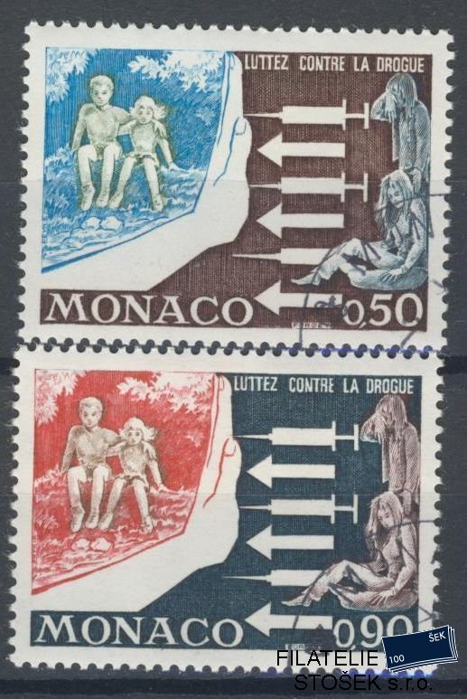 Monako známky Mi 1107-8