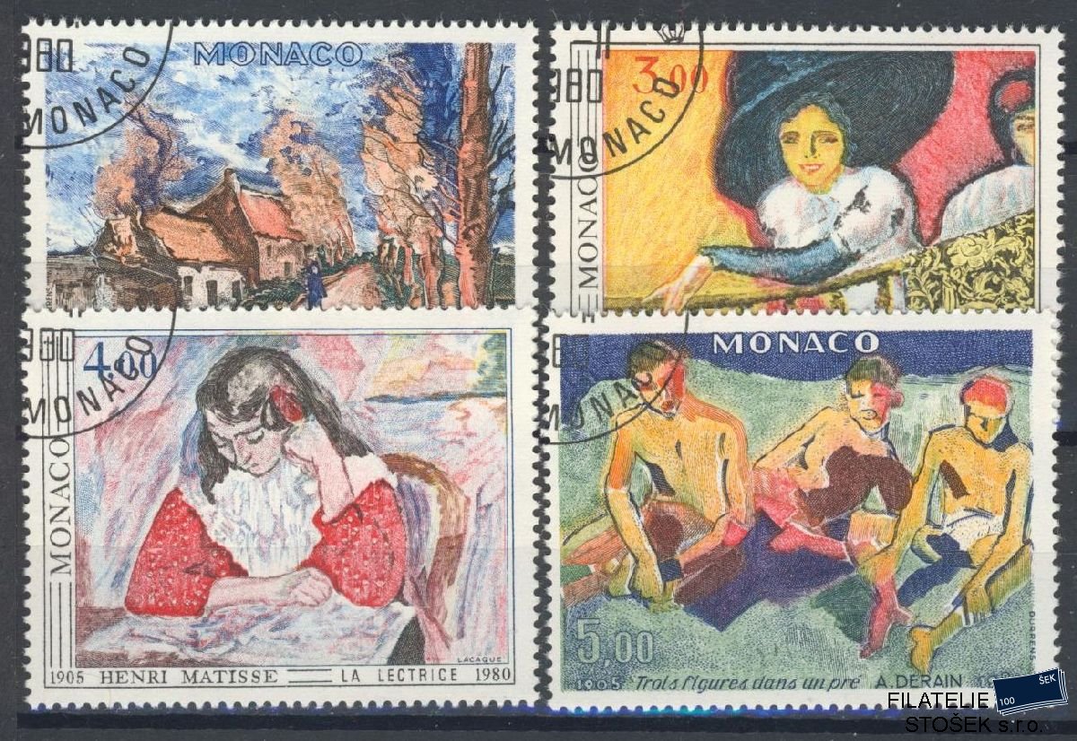Monako známky Mi 1437-40