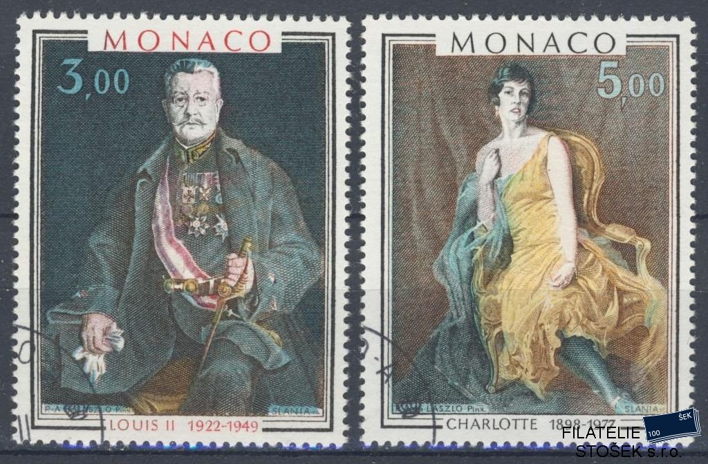 Monako známky Mi 1487-88