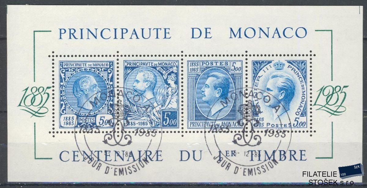 Monako známky Mi Blok 31