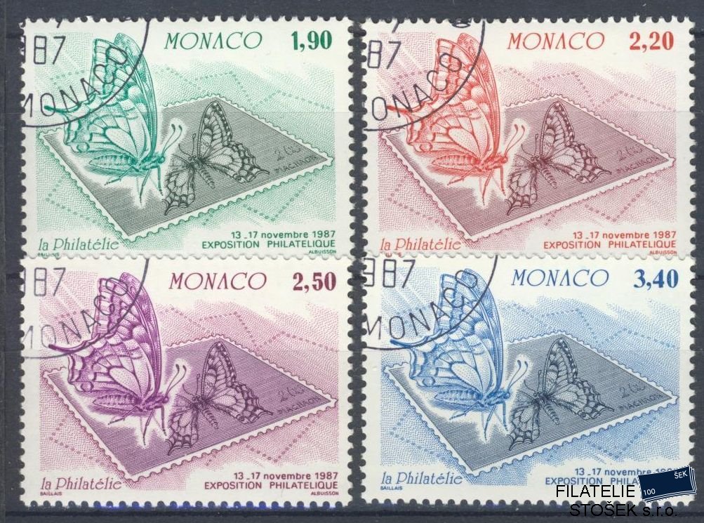 Monako známky Mi 1814-17