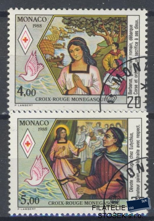 Monako známky Mi 1882-83