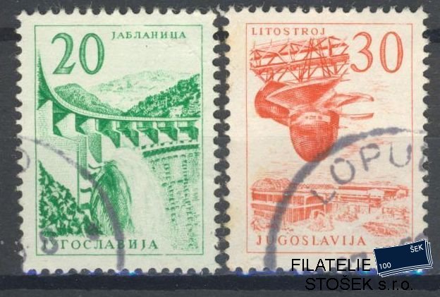 Jugoslávie známky Mi 1131-32