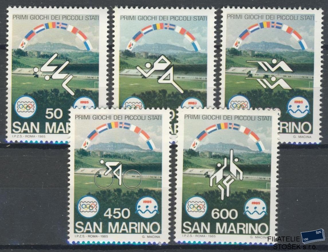 San Marino známky Mi 1316-20