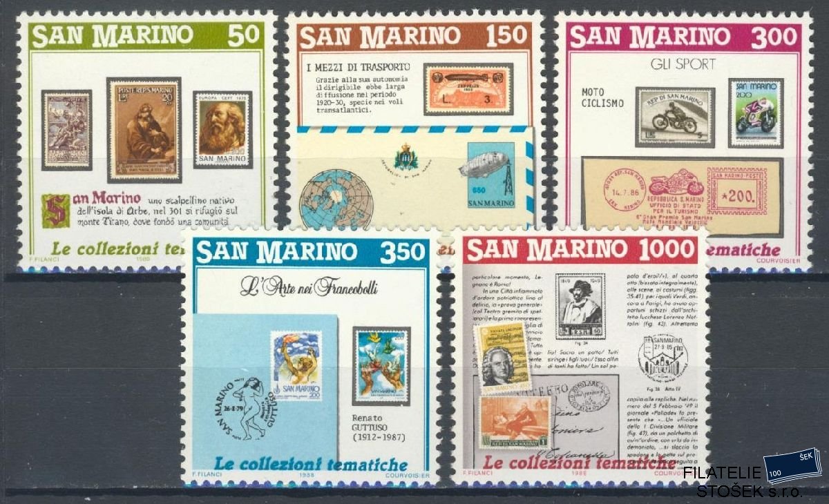 San Marino známky Mi 1382-86
