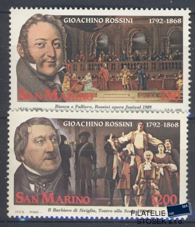 San Marino známky Mi 1491-92