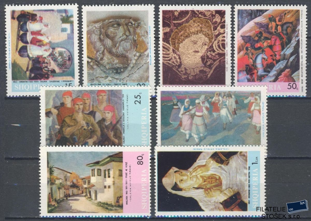 Albánie známky Mi 1201-8