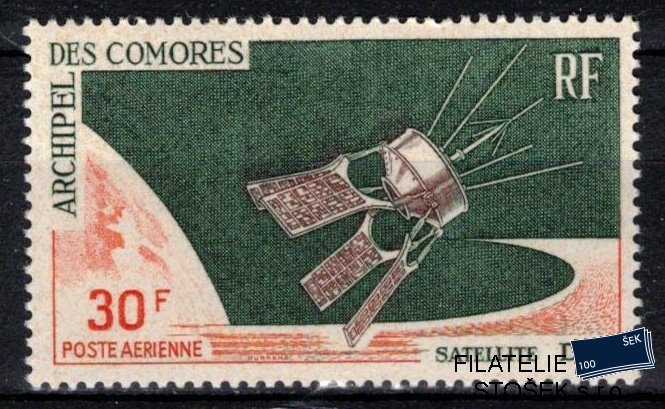 Comores známky 1966 Satelite D 1
