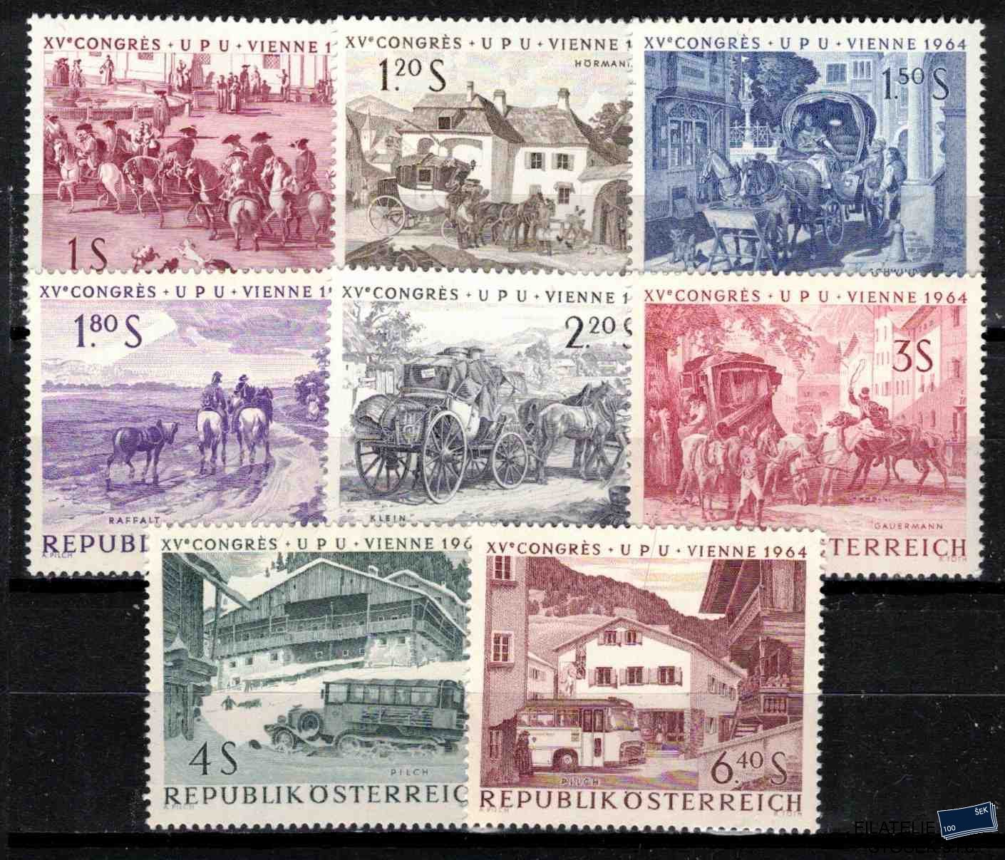 Rakousko známky Mi 1156-63