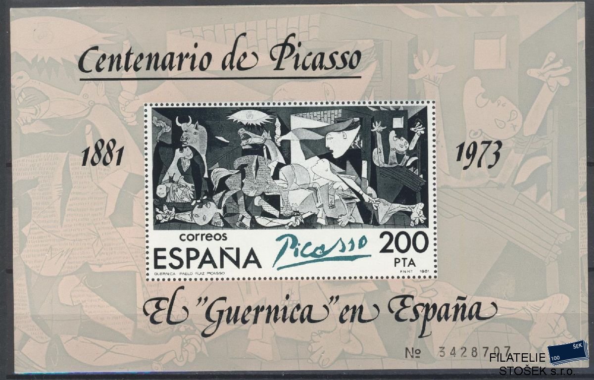 Španělsko známky Mi Blok 23