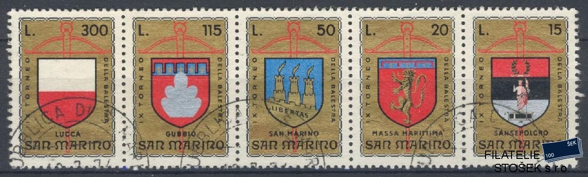 San Marino známky Mi 1070-74