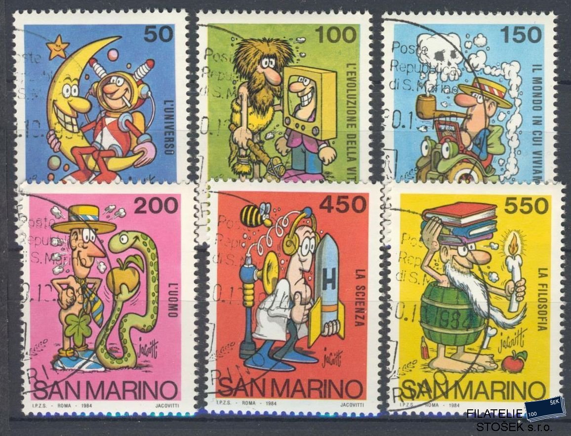 San Marino známky Mi 1304-9