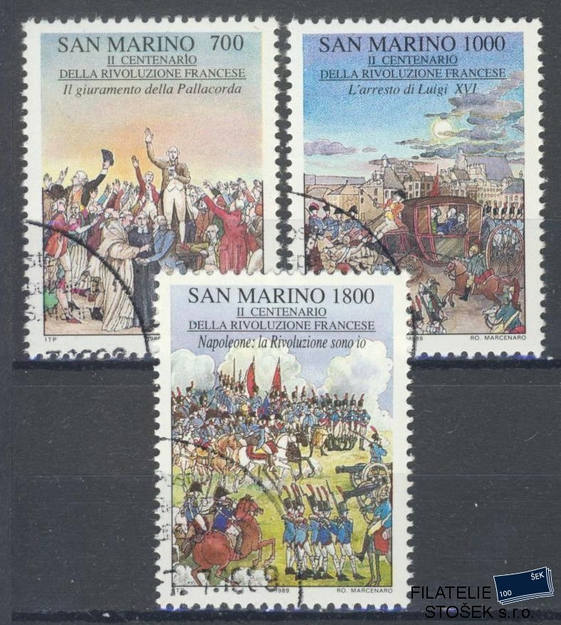 San Marino známky Mi 1421-23