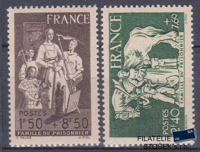 Francie známky Mi 598-99
