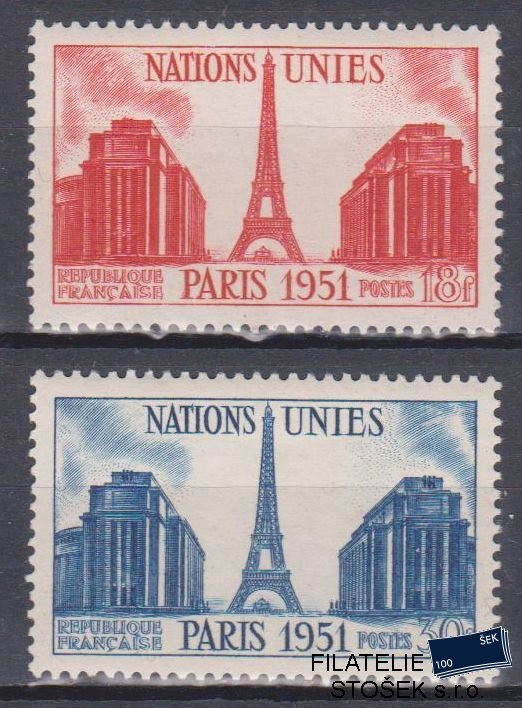 Francie známky Mi 929-30