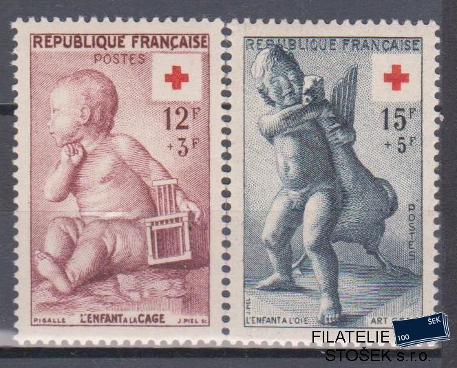 Francie známky Mi 1076-77